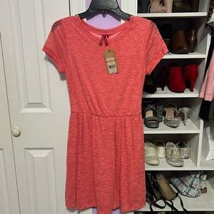 Heather Coral Dress